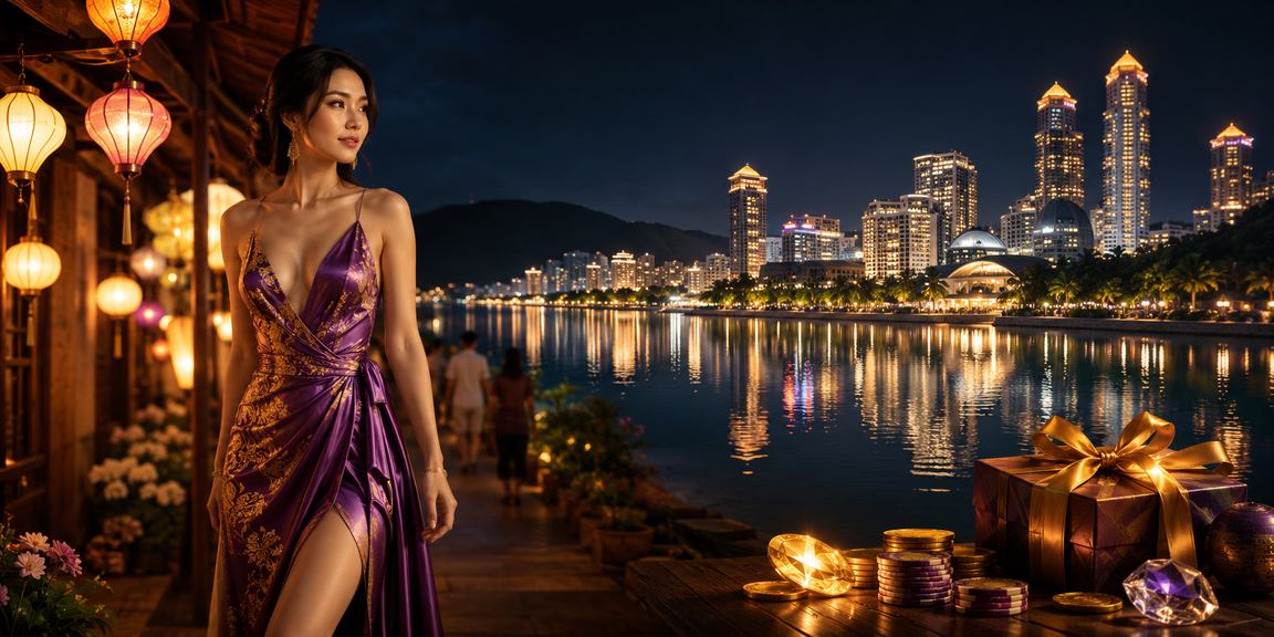 Người dùng tải ứng dụng y31 trên điện thoại tại khu vui chơi Phú Quốc